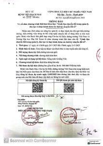 THÔNG BÁO v/v Tổ chức chương trình Hội nghị khoa học “Lãnh đạo chuyên môn trong quản lý đào tạo và thực hành chăm sóc thời kỳ chuyển đổi số”
